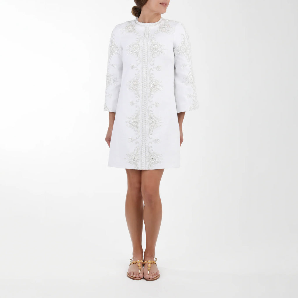 OTM Exclusive: Vreeland Mini Dress in White