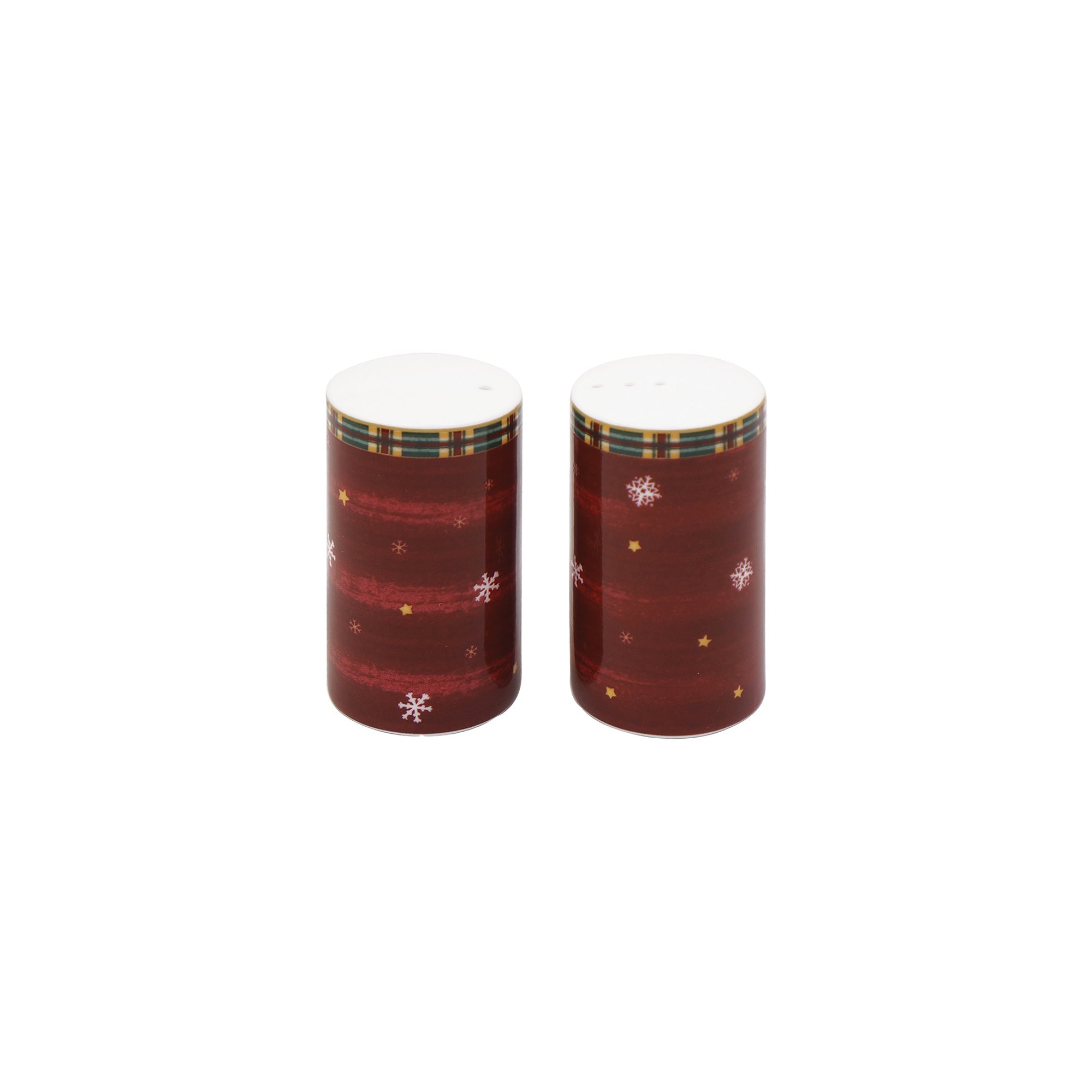 Prouna Nutcracker Salt & Pepper Shaker White Background Photo
