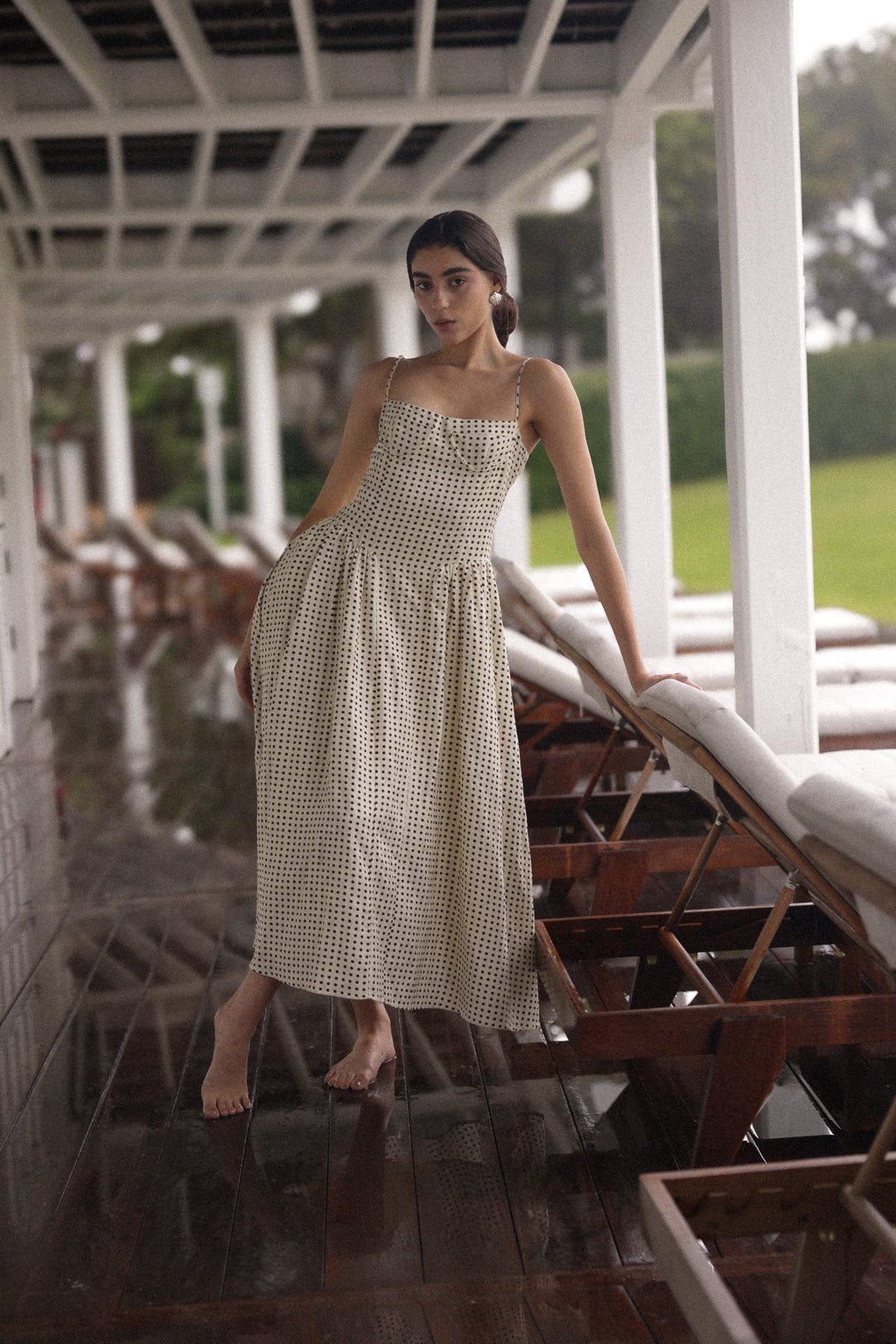 Lou Lou Dress in Polka Dot