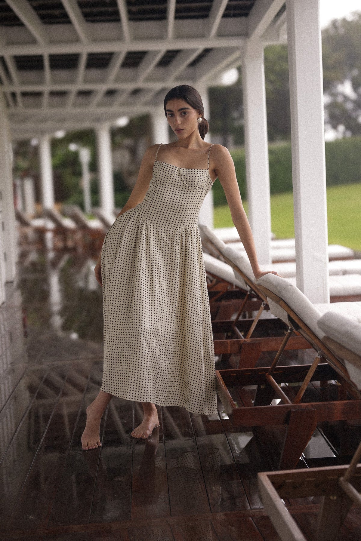 Lou Lou Dress in Polka Dot
