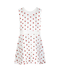 Girl's White Tennis Dress