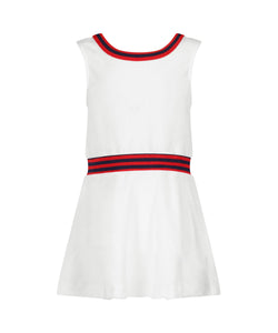 Girls White Tennis Dress