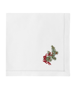 Pine Bough Ribbon Napkin
