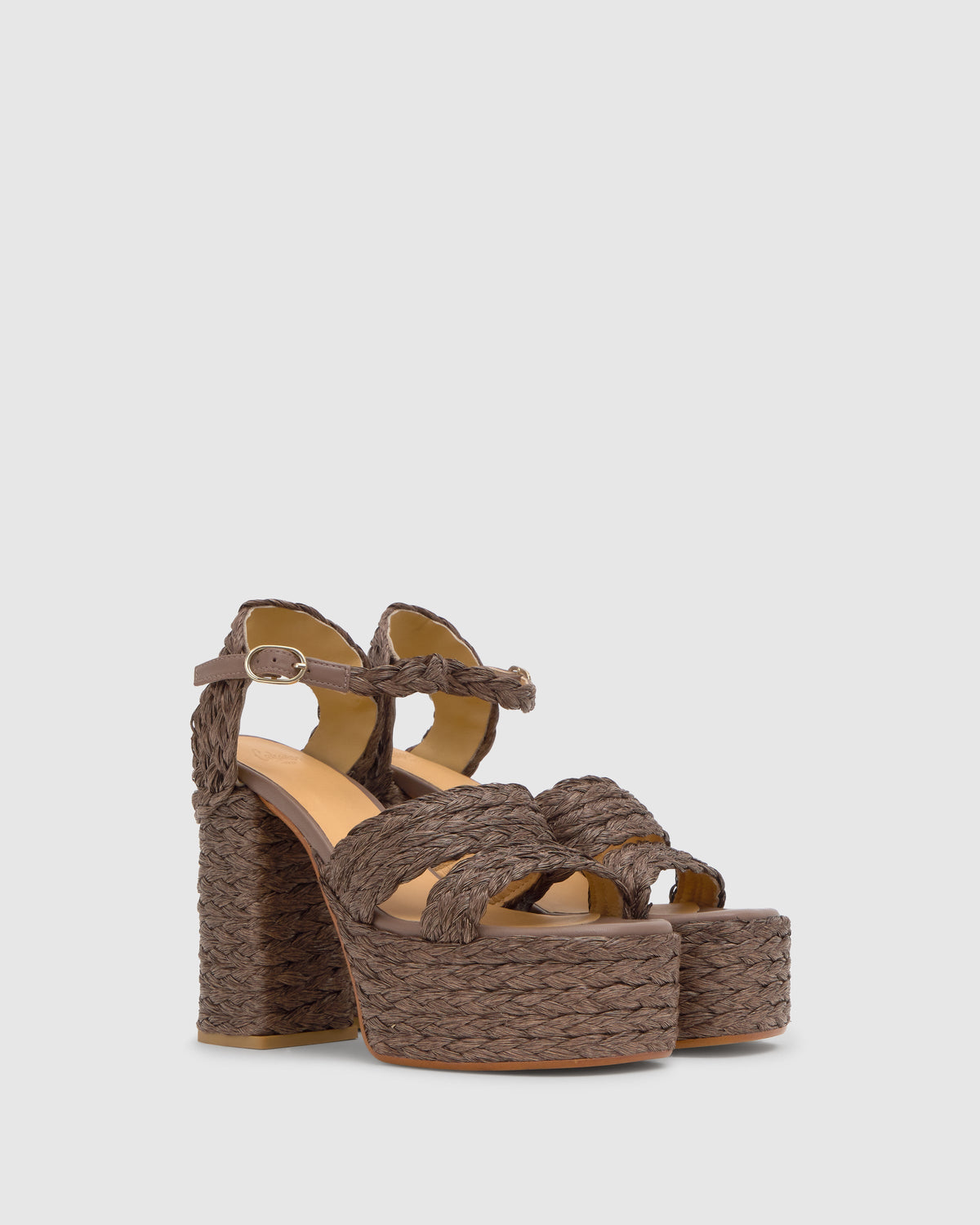 Fresa in Taupe Raffia