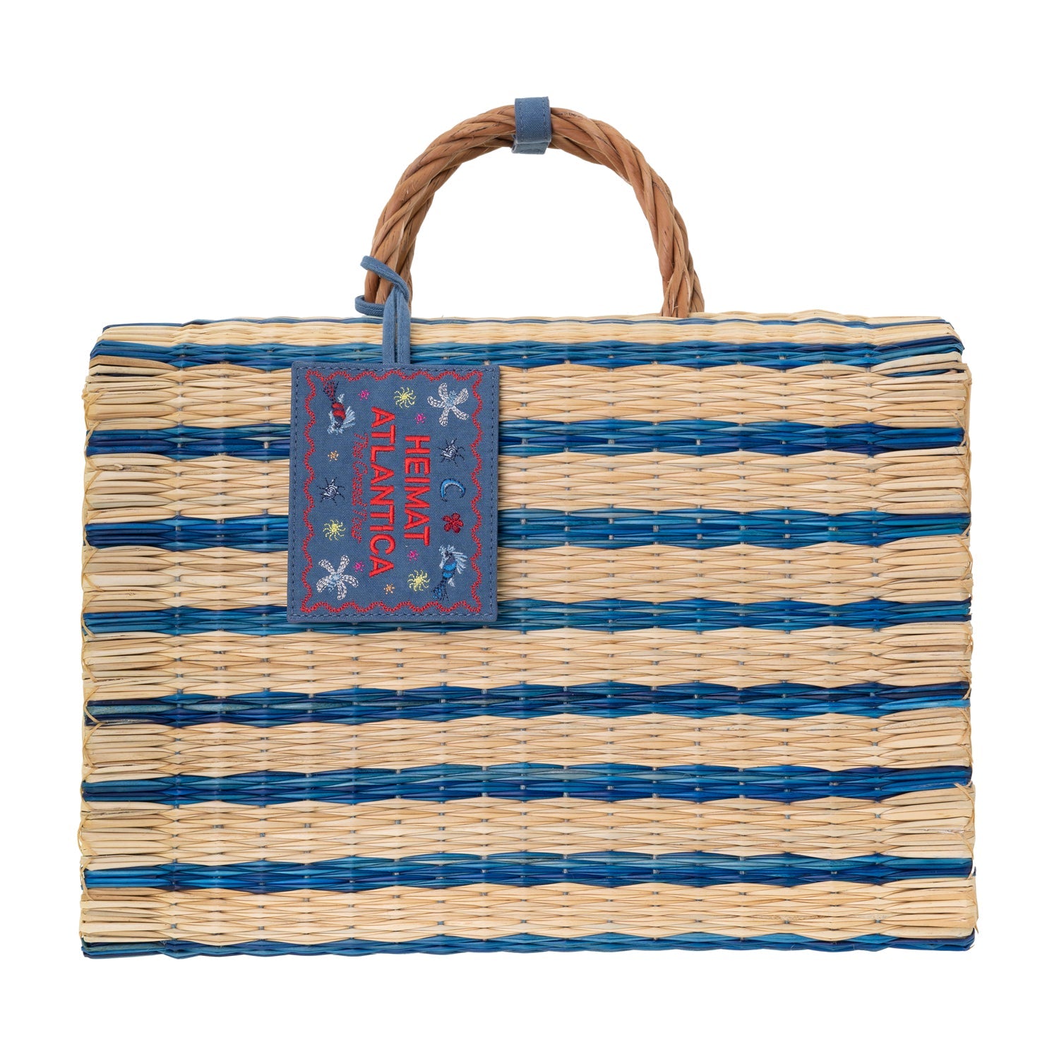 "The Grand Tour Collection" Beach Basket in Sky
