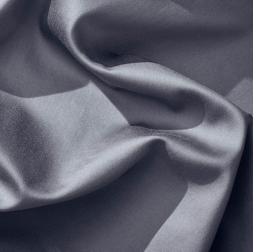Percale Hemmed Sheet Set in Mineral