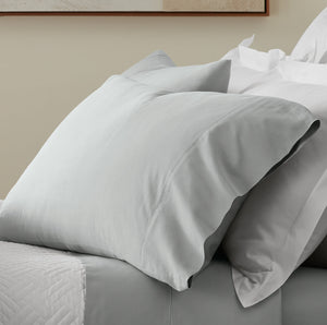 Signature Hemmed Pillowcase Set in Shore