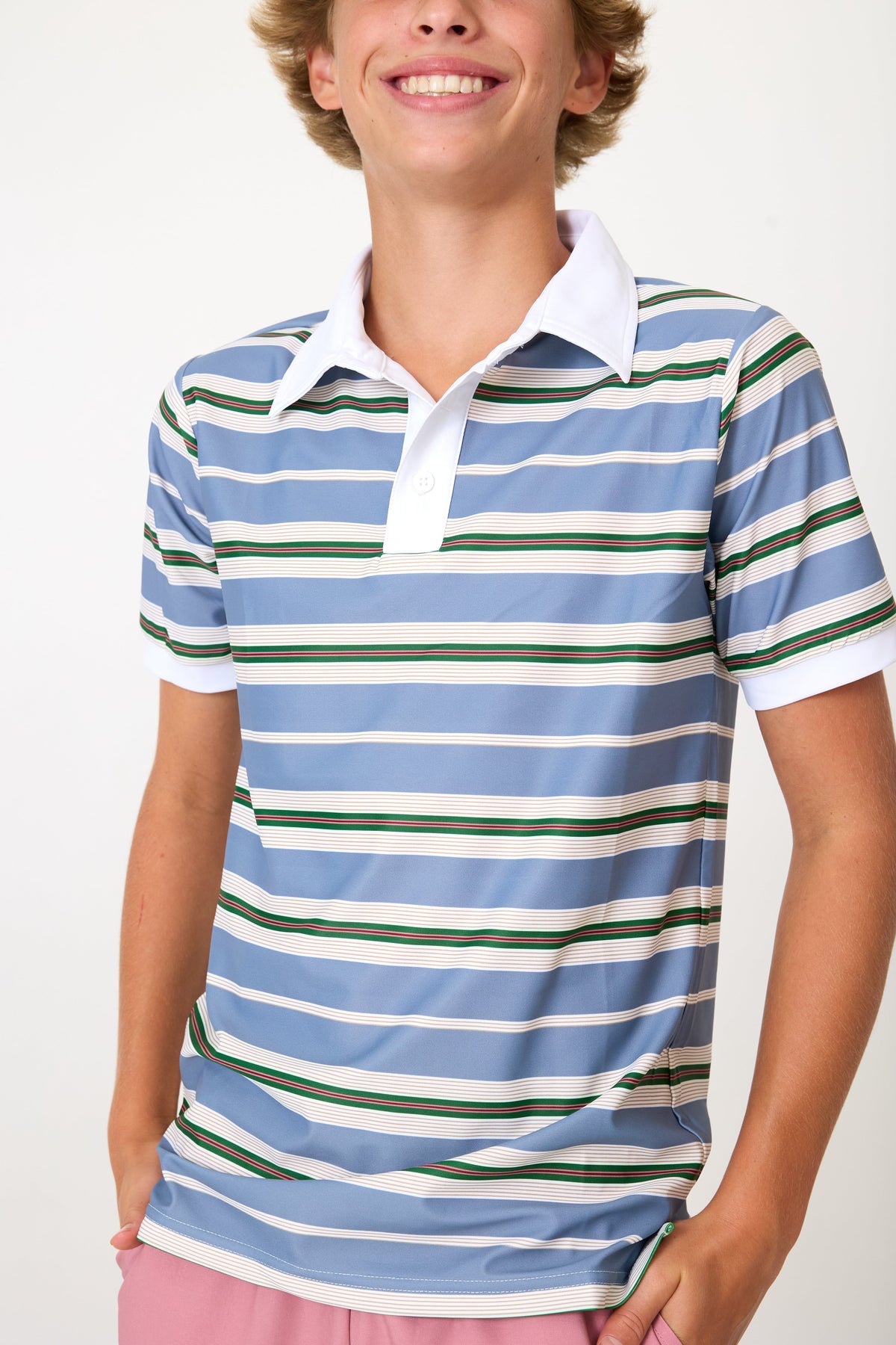 Heritage Stripe Polo Shirt