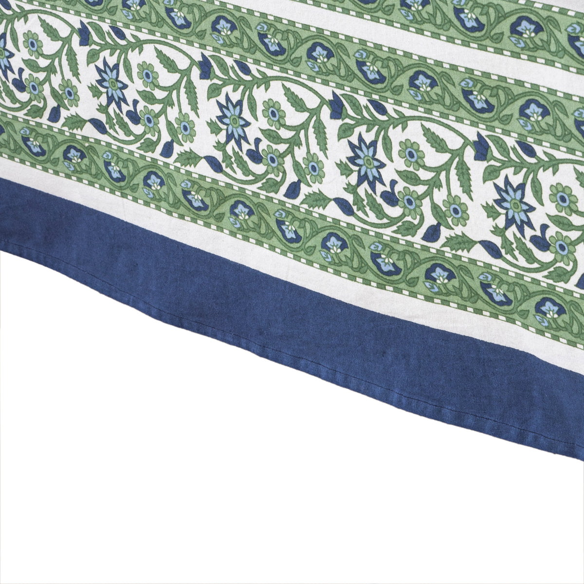 Cassis Tablecloth in Blue & Green