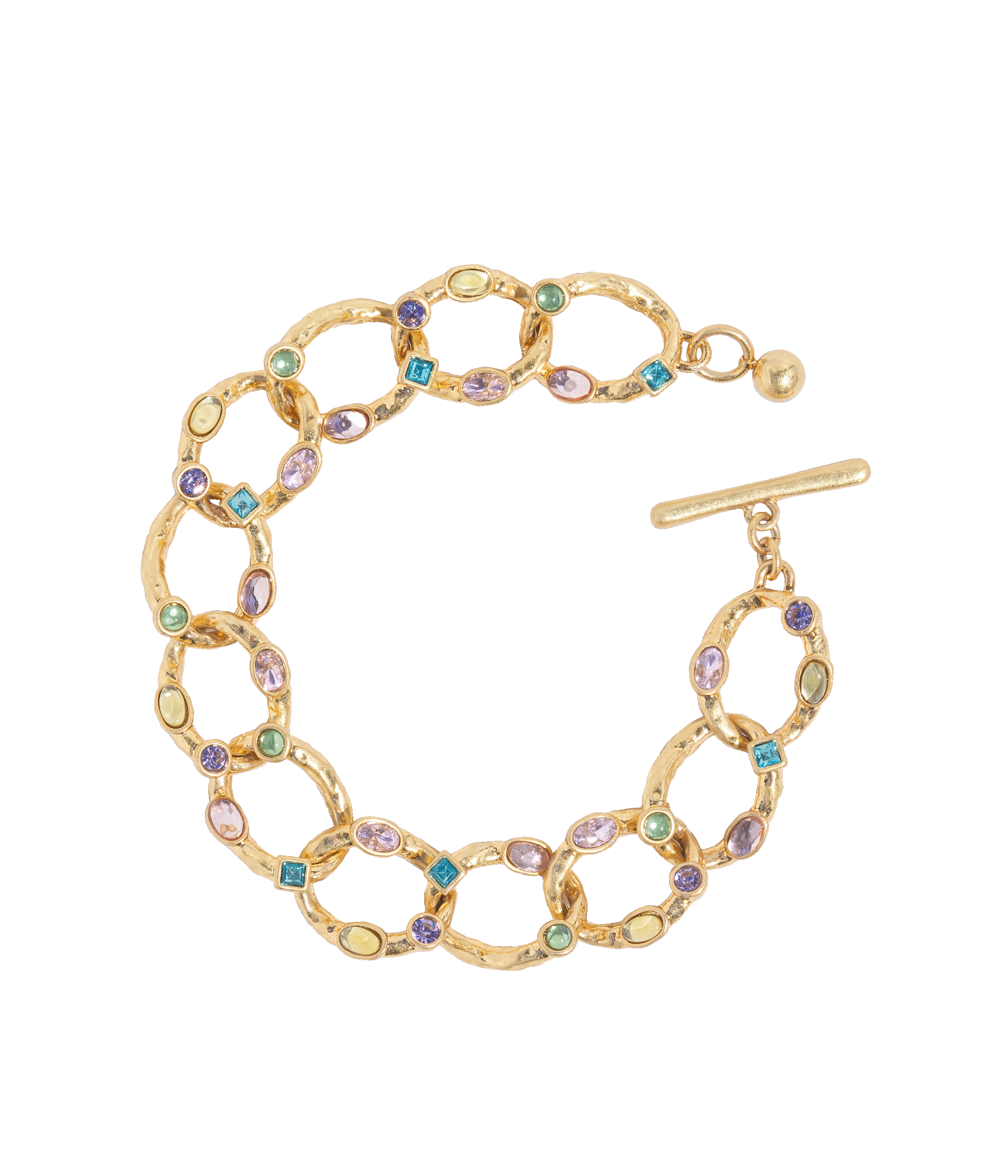 Almeria Link Bracelet in Gold