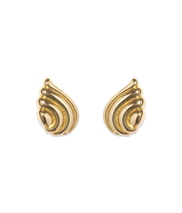 Florina Stud Earrings in Gold