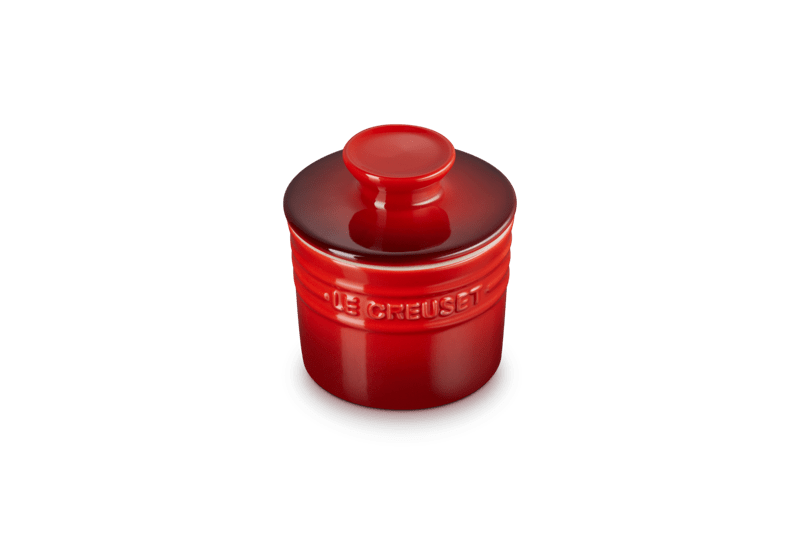 Butter Crock 6 oz. in Cerise