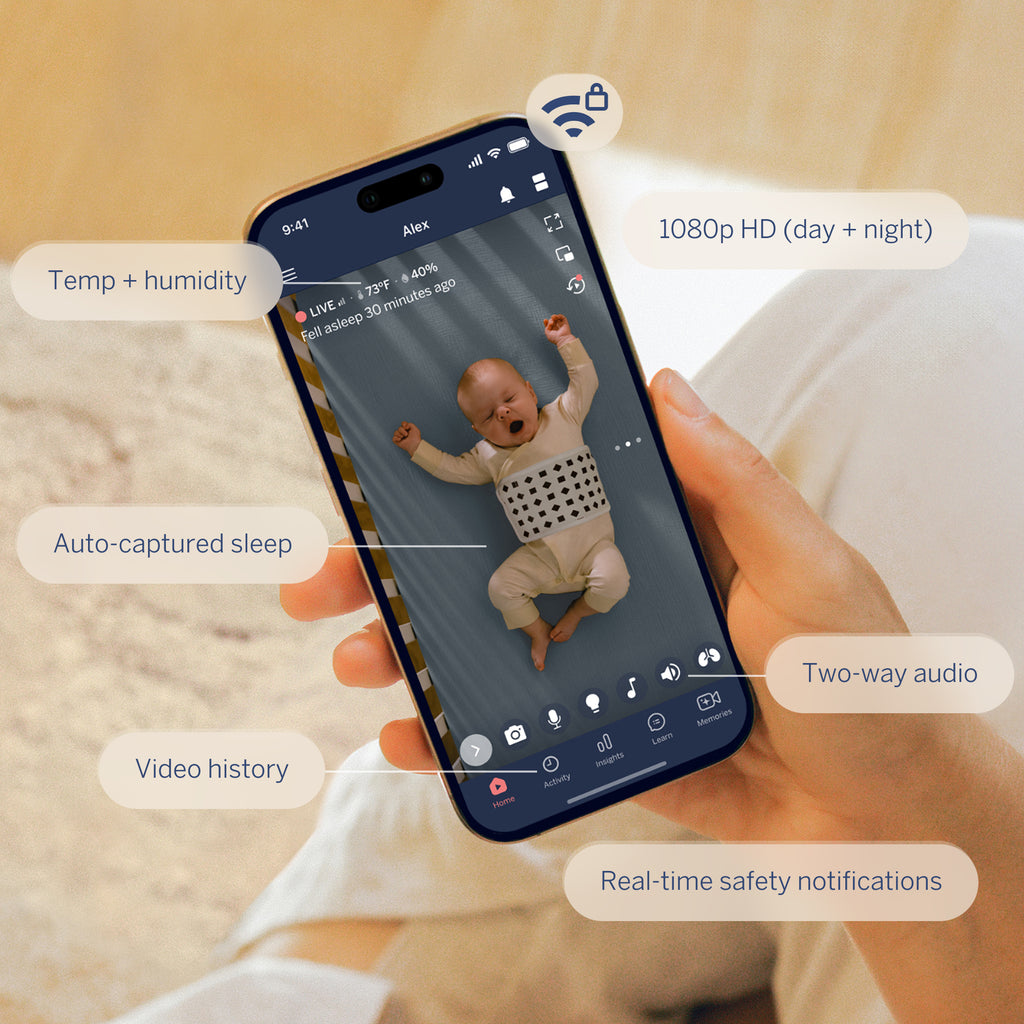 Nanit Pro Smart Baby Monitor & Wall Mount