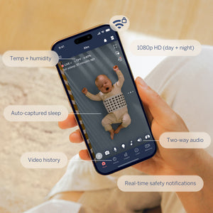 Nanit Pro Smart Baby Monitor & Wall Mount