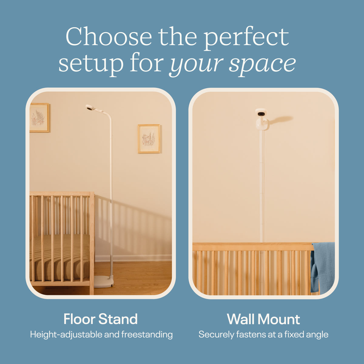 Nanit Pro Smart Baby Monitor & Wall Mount
