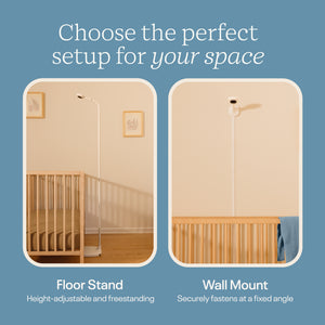 Nanit Pro Smart Baby Monitor & Wall Mount