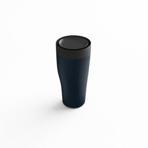 Sky Thermo Cup Blue Stainless Steel and Plastic