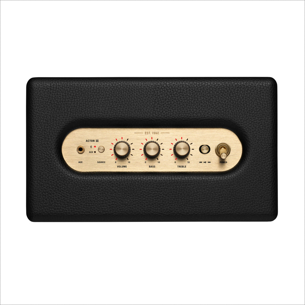 Acton III Bluetooth Speaker in Black
