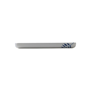 Blue Fluted Mega Oblong Dish 14"