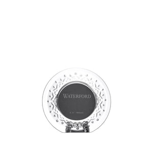 Giftology Lismore Round Mini Frame, Purple Box