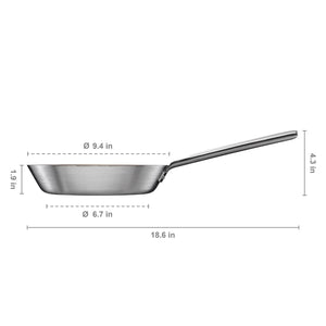 Norden Steel Frying Pan, 9.45" Coated