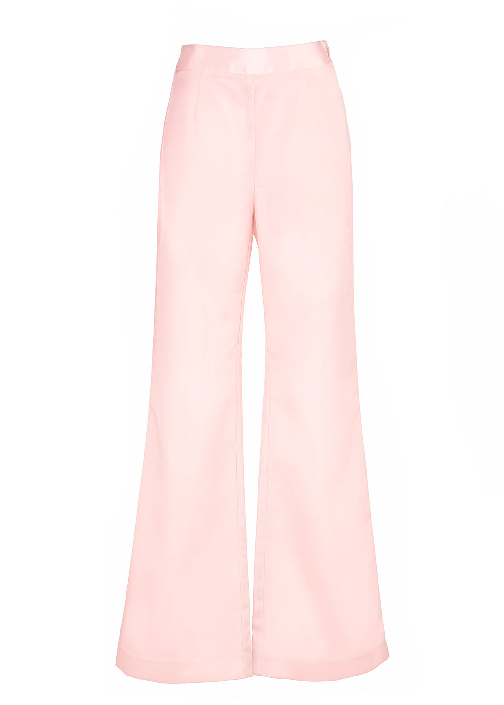 Morganite Faille Cropped Tuxedo Trouser
