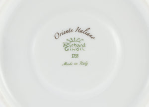 Oriente Italiano Antico Doccia Tea Cup in Castagna
