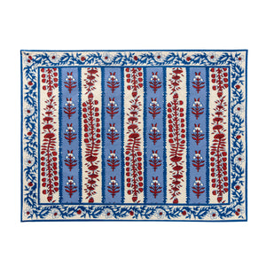 Provence Avignon Mats in Red & Blue, Set of 6