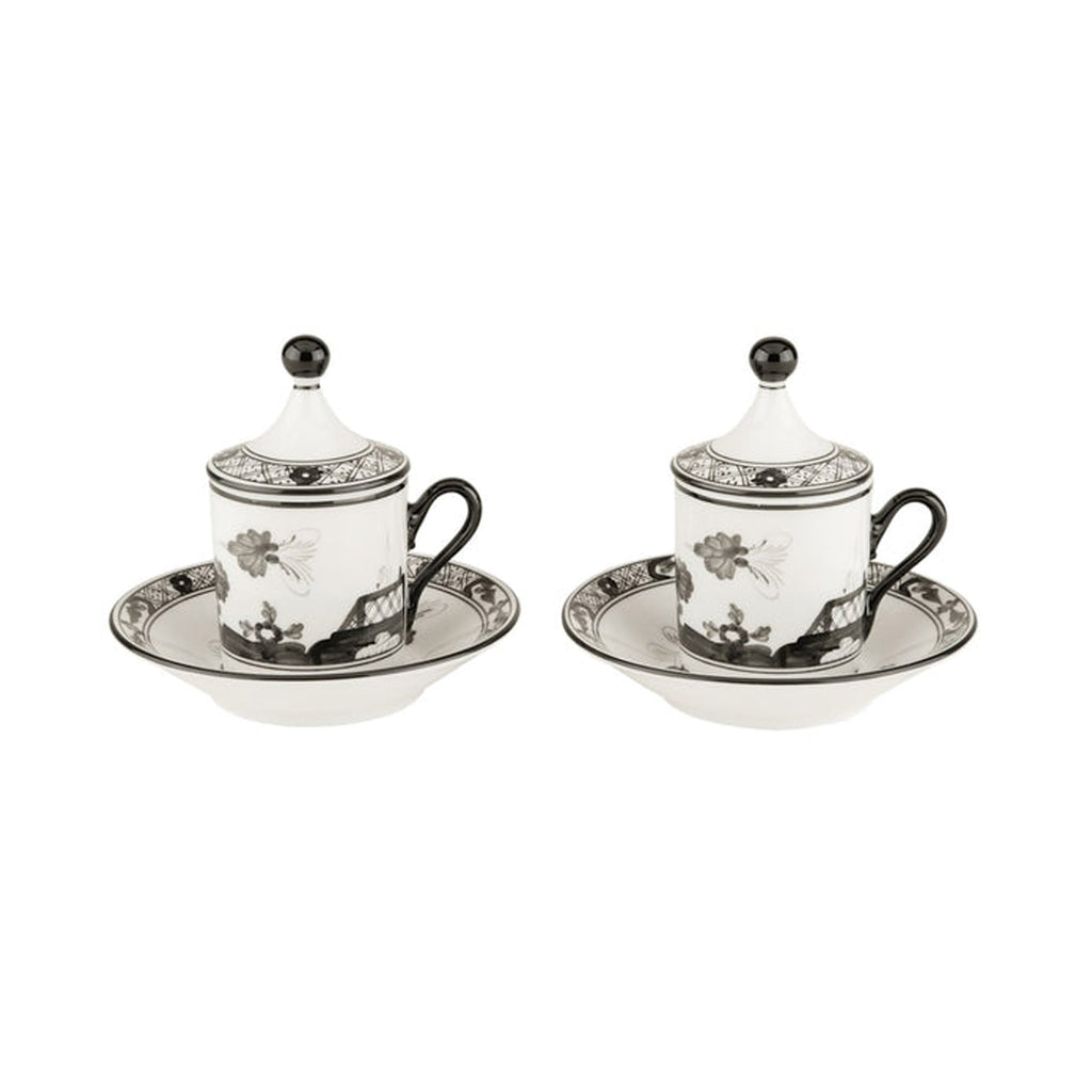 Oriente Italiano Coffee Set in Albus, Set of 2