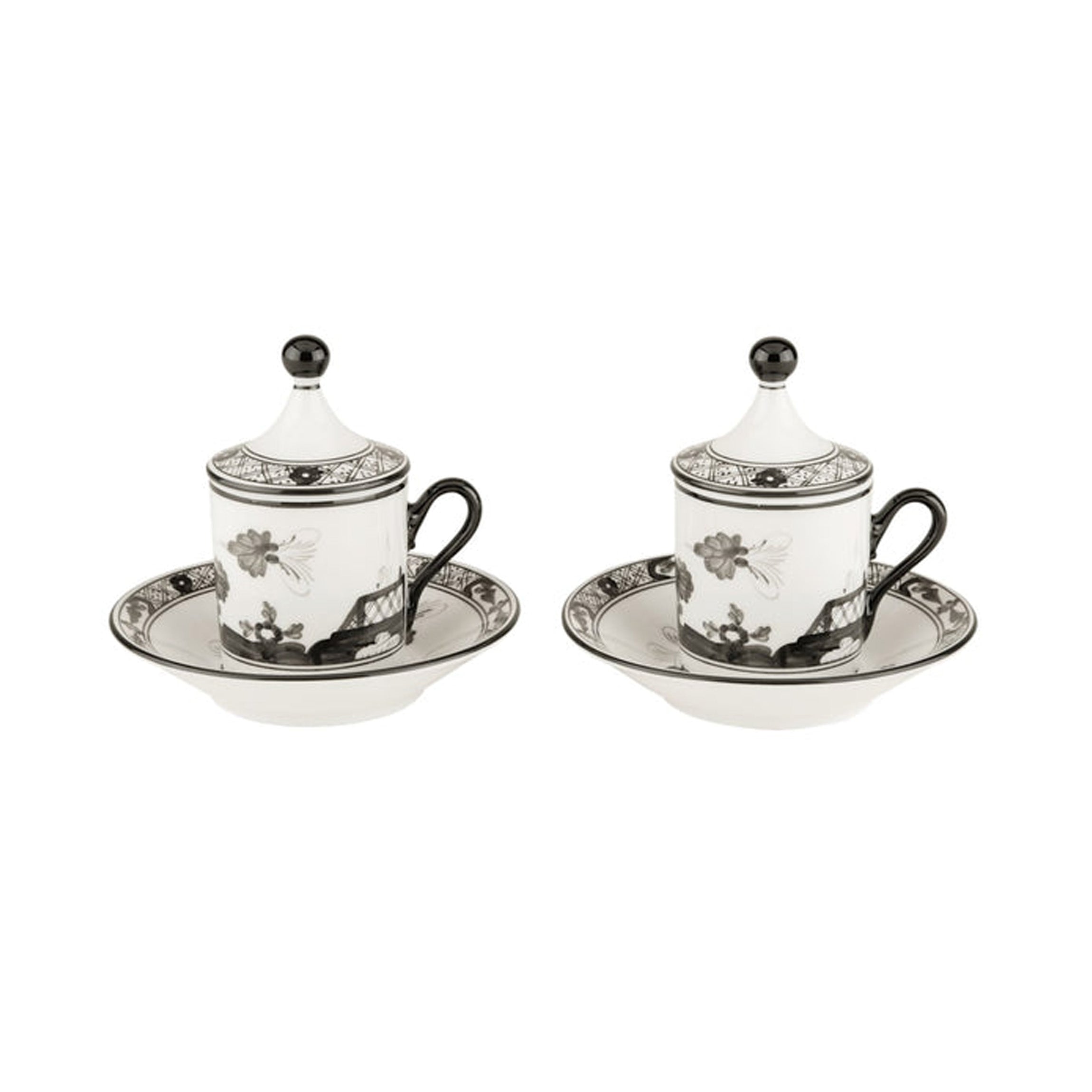 Oriente Italiano Coffee Set in Albus, Set of 2