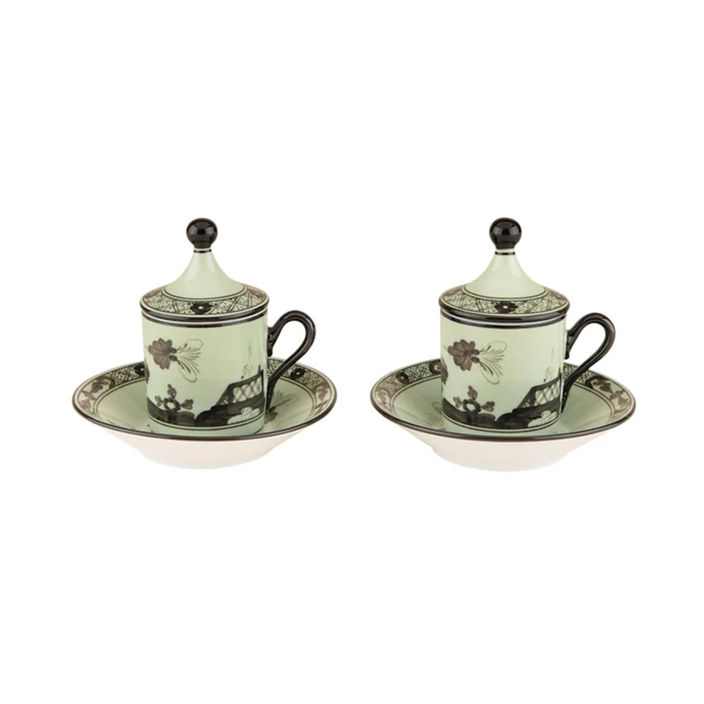 Oriente Italiano Coffee Set in Bario, Set of 2