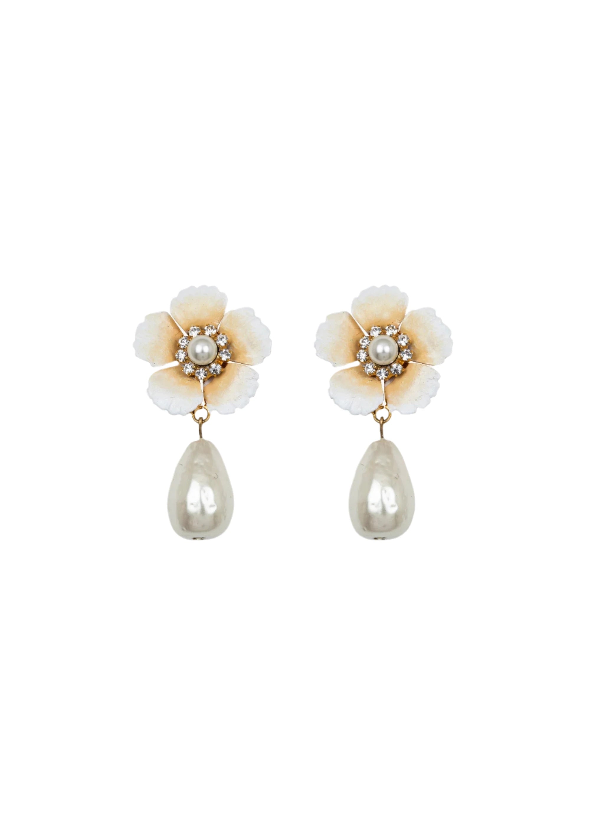 Deborah Earrings in Champagne