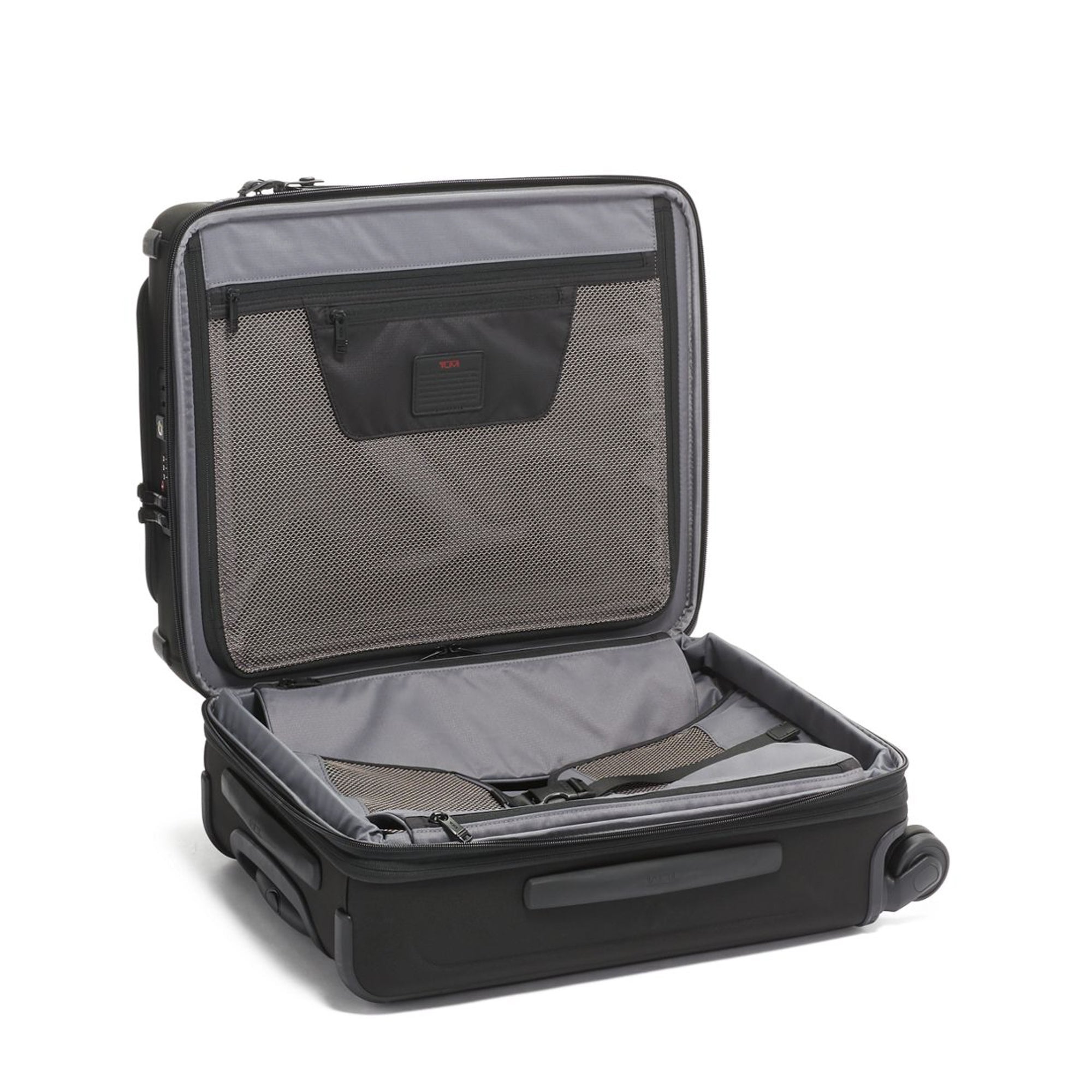 Alpha Continental Expandable 4-Wheeled Carry-On, Navy