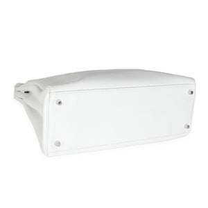 Hermès White Togo Retourne Kelly 35 PHW