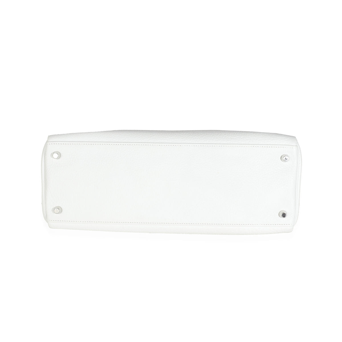 Hermès White Togo Retourne Kelly 35 PHW