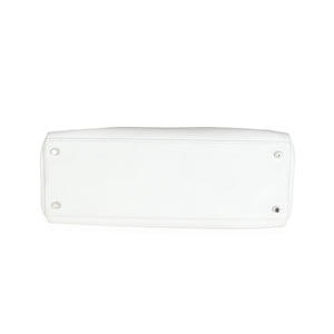 Hermès White Togo Retourne Kelly 35 PHW