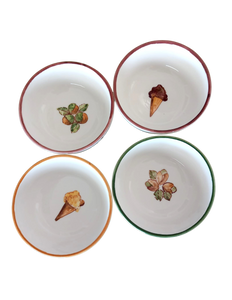 Ice Cream Bowls, Set of 6