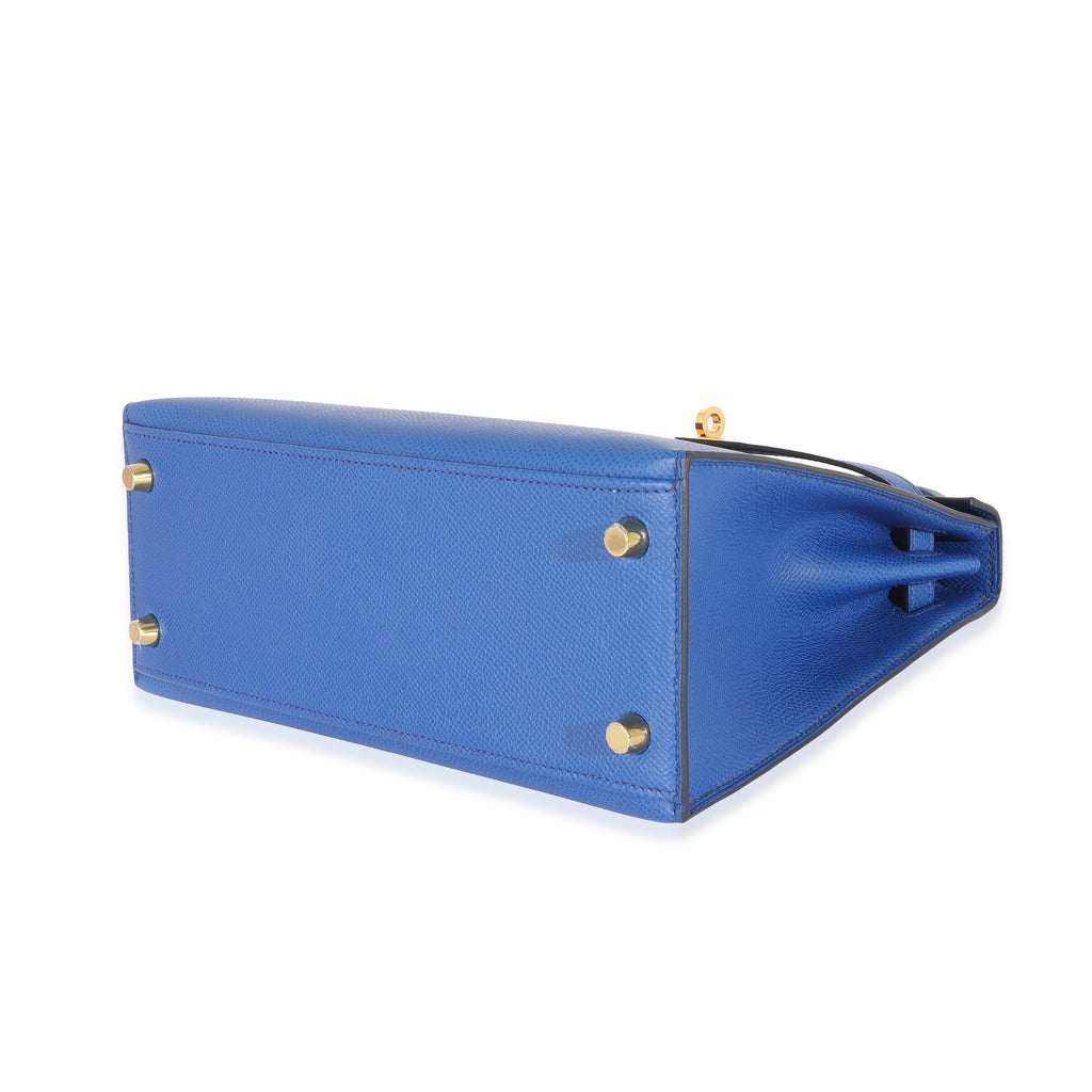 Hermès Bleu Royal Epsom Sellier Kelly 25
