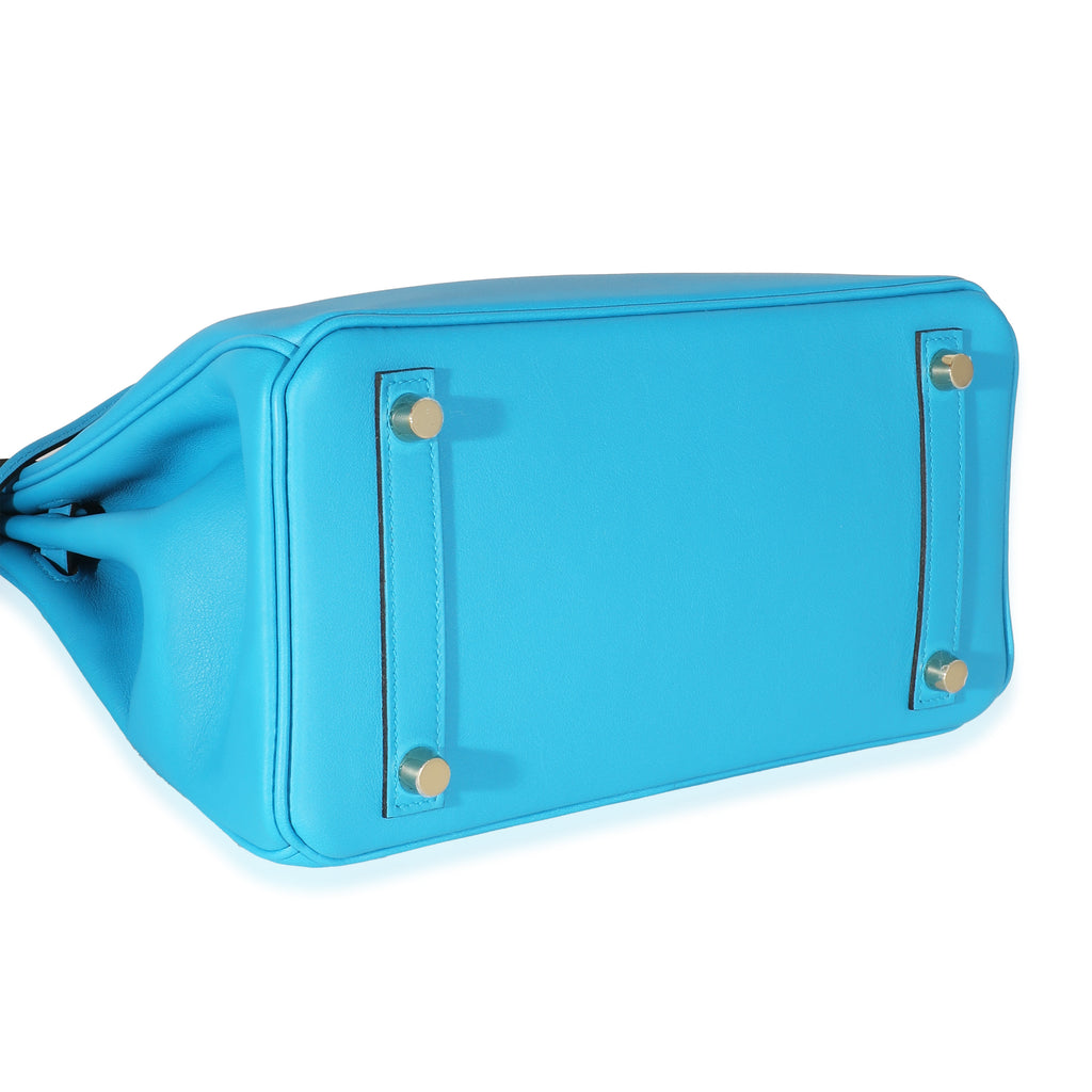 Hermès Bleu Zanzibar Swift Birkin 25
