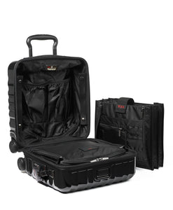 19 Degree Small Compact Hardside 4 Wheel Brief, Black
