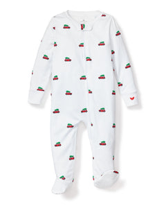 Baby’s Pima Snug Fit Romper in Holiday Journey