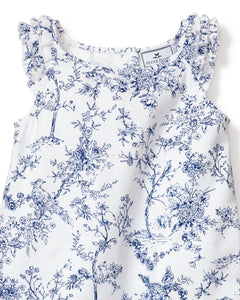 Girl’s Twill Amelie Nightgown in Timeless Toile