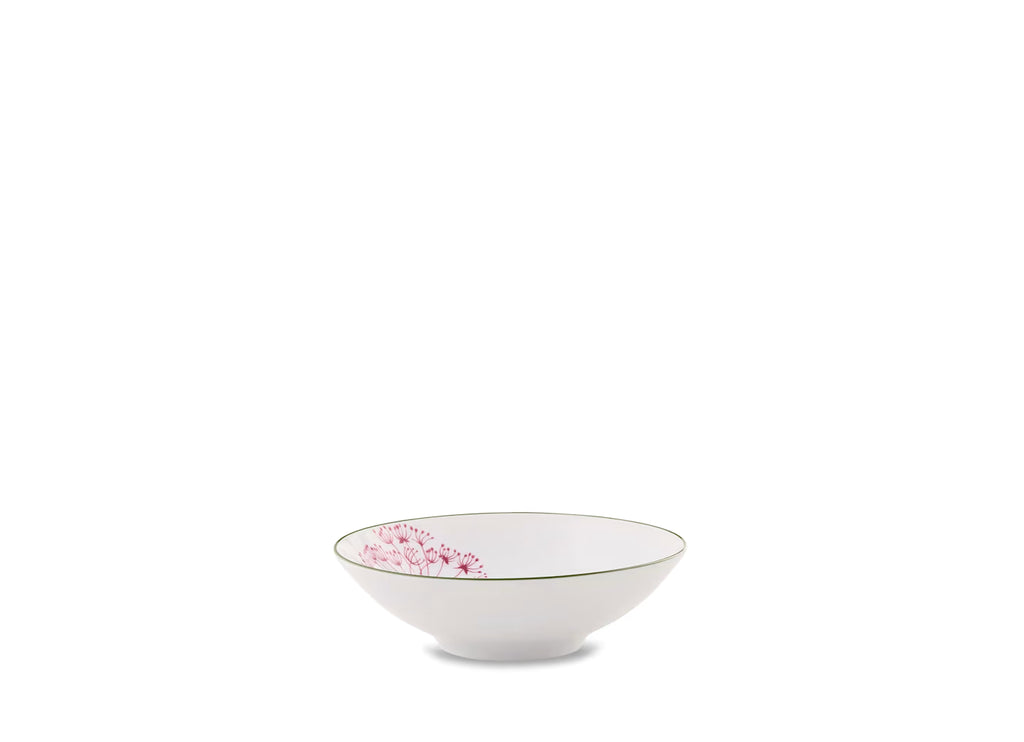 Florenza Malva Fondo Bianco Venezia Fruit Bowl