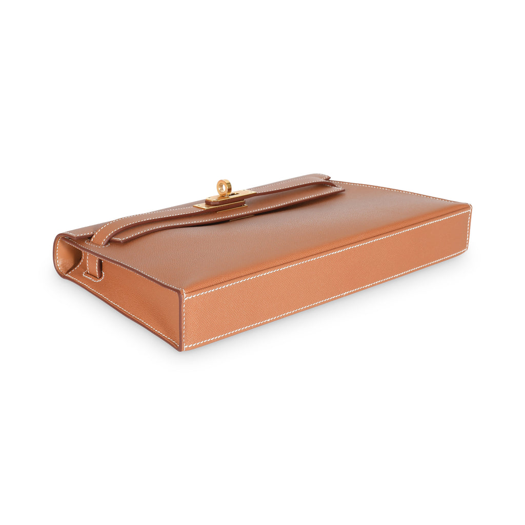 Hermès Gold Madame Kelly Elan