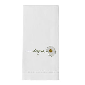 Bonjour Daisy Hand Towel