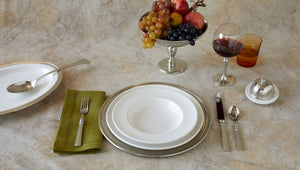 Convivio Pewter Canape Plate