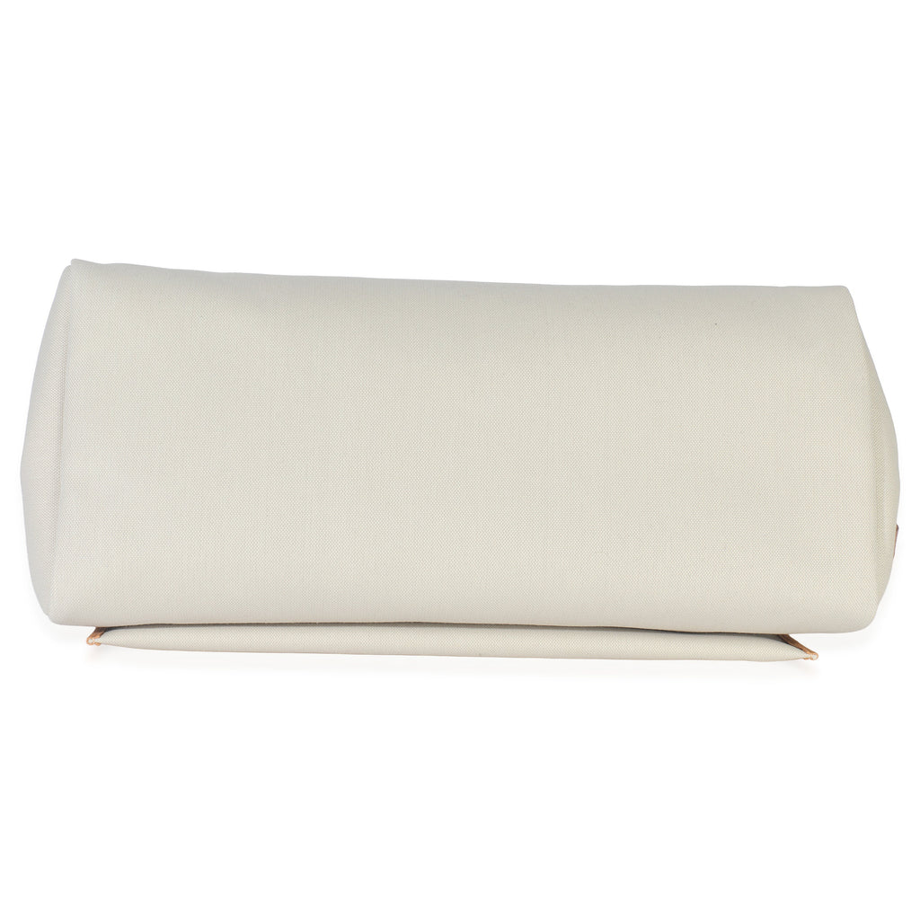 Hermès Beton Naturel Militaire Canvas Hunter Sable Herbag Zip Cabine Bag Handbag clasp