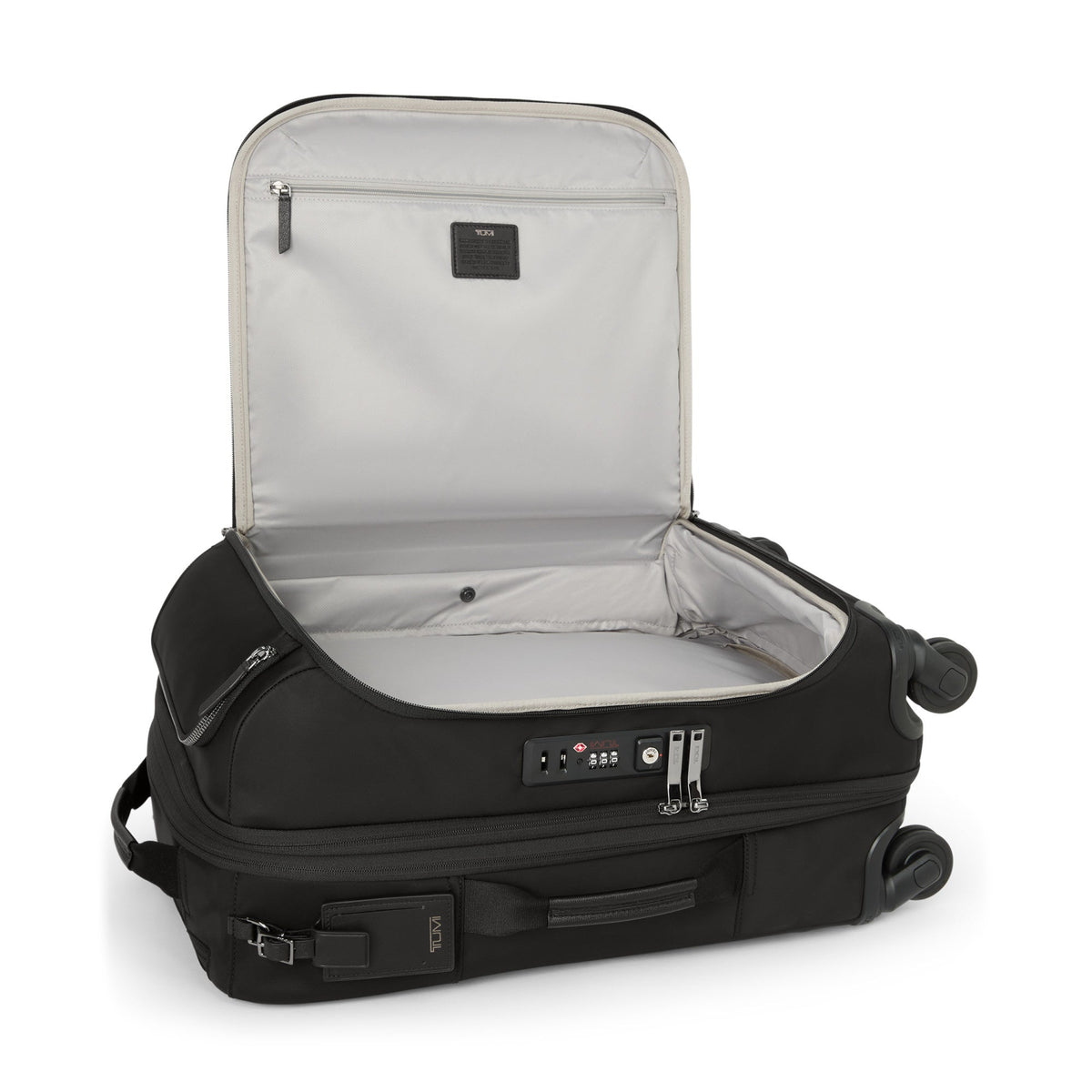 Voyageur Leger International Softside Expandable Carry-On, Black/Gunmetal