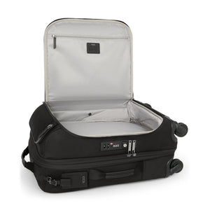 Voyageur Leger International Softside Expandable Carry-On, Black/Gunmetal