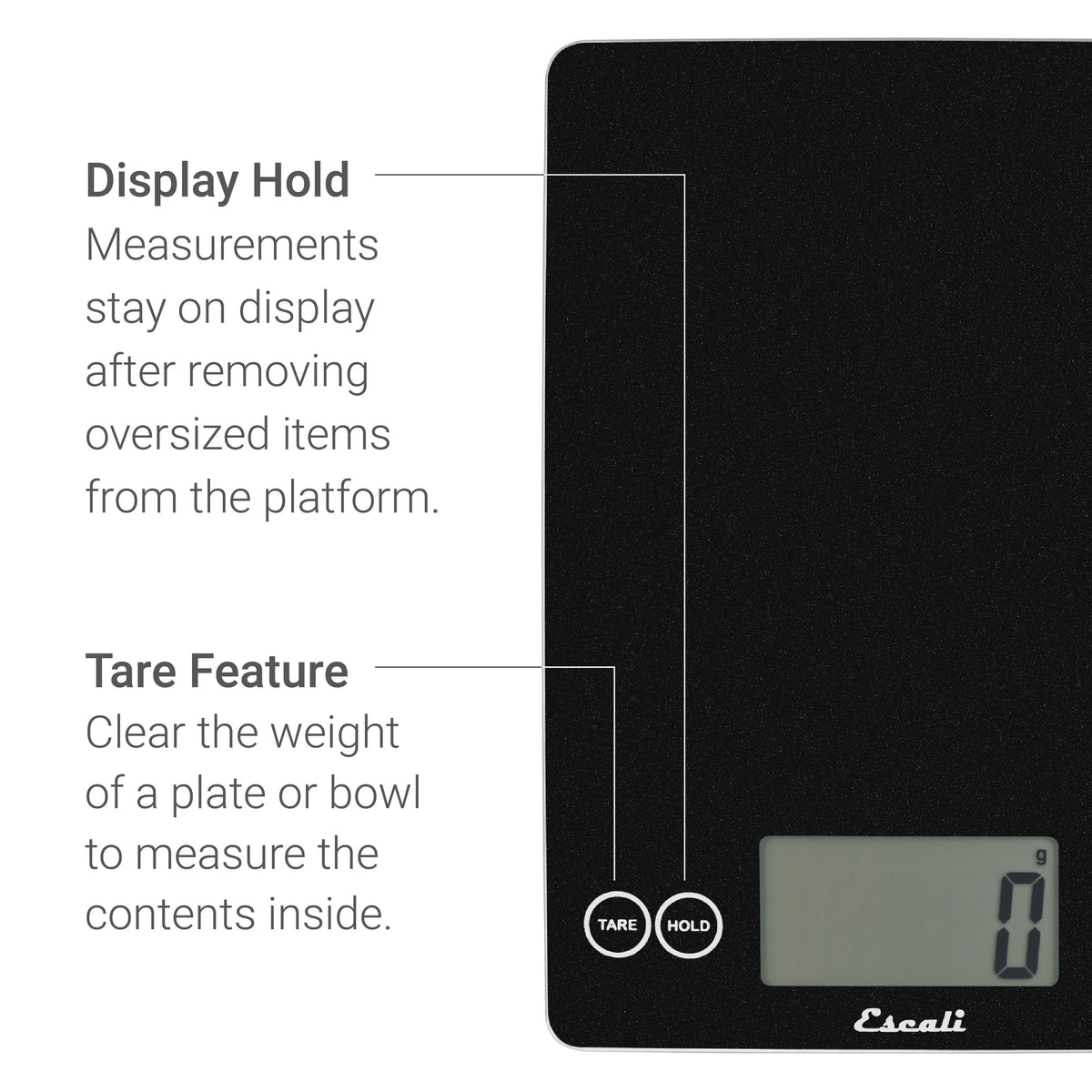 Arti Glass Digital Scale in Rio Red